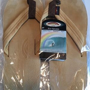 Rainbow Sandals Size Large (9.5-10.5) LIKE NEW